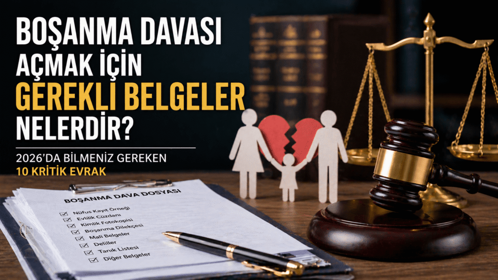 bursa boşanma avukatı Boşanma Davası Açmak İçin Gerekli Belgeler Nelerdir?