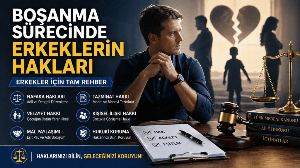 bursa boşanma avukatı Boşanma Sürecinde Erkeklerin Hakları nelerdir?