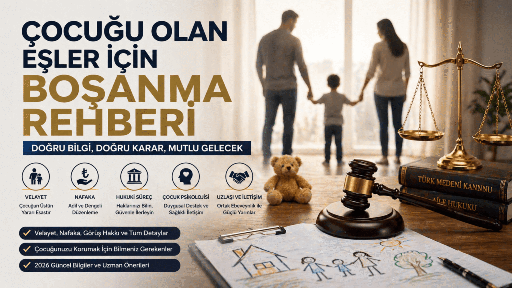 bursa boşanma avukatı Çocuğu Olan Eşler İçin Boşanma Rehberi
