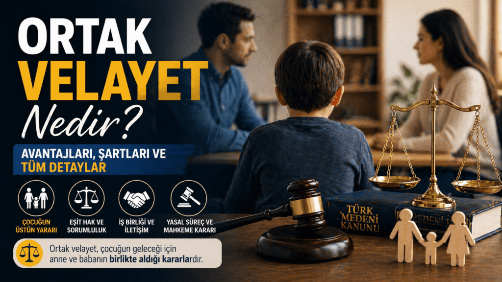 bursa boşanma avukatı Ortak Velayet Nedir?