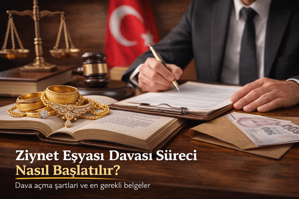 bursa boşanma avukatı Ziynet Eşyası Davasında İspat Yükü ve Deliller